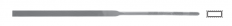 MEPAC CZ s.r.o. - Švýcarský jehlový pilník plochý, L=160mm, 5,4x1,2mm, sek 4